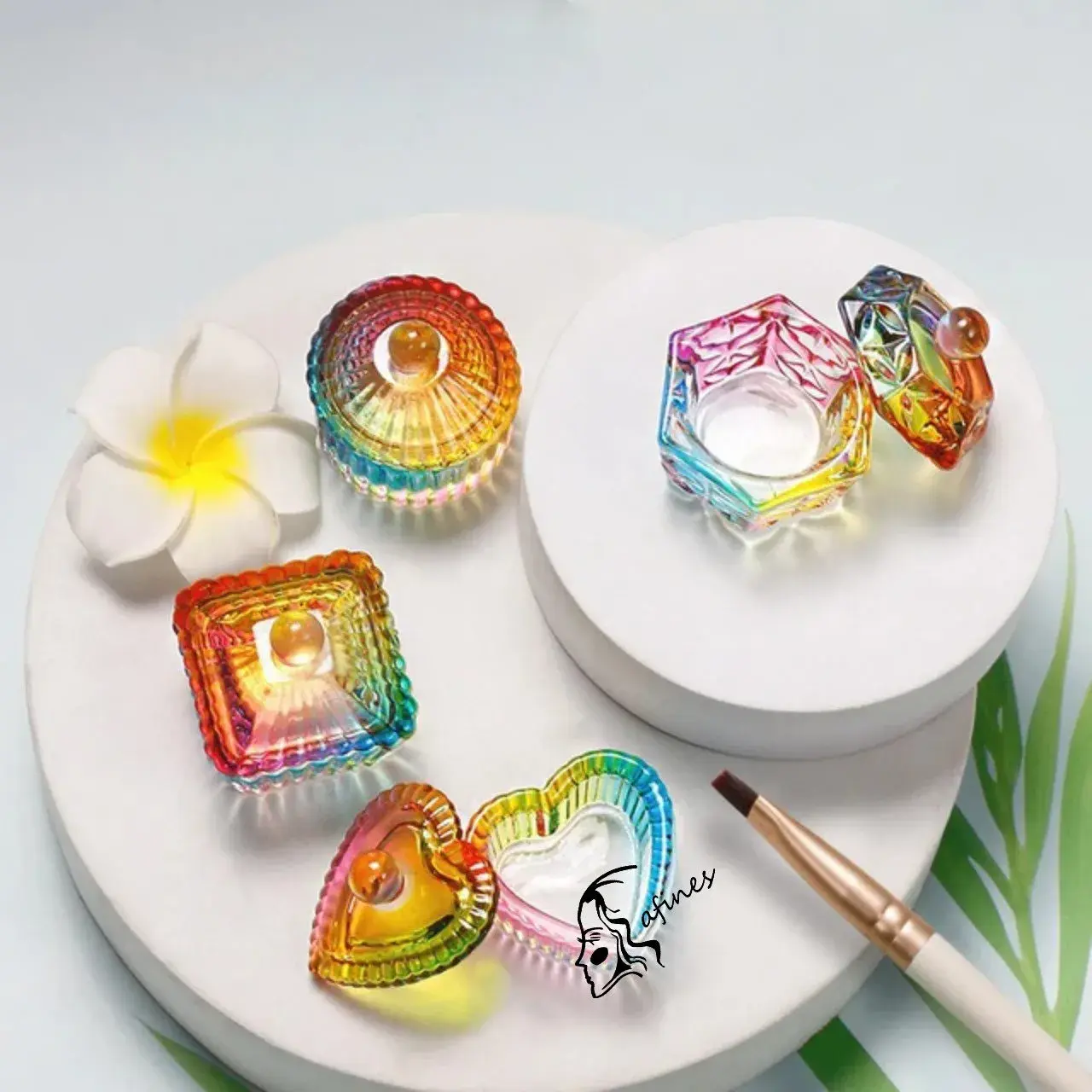 Vaso Dappen con tapa Tornasol - Afines