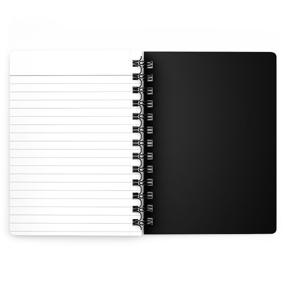 Thumbnail: MYSTIC BLKHOLSON Spiral Bound Journal