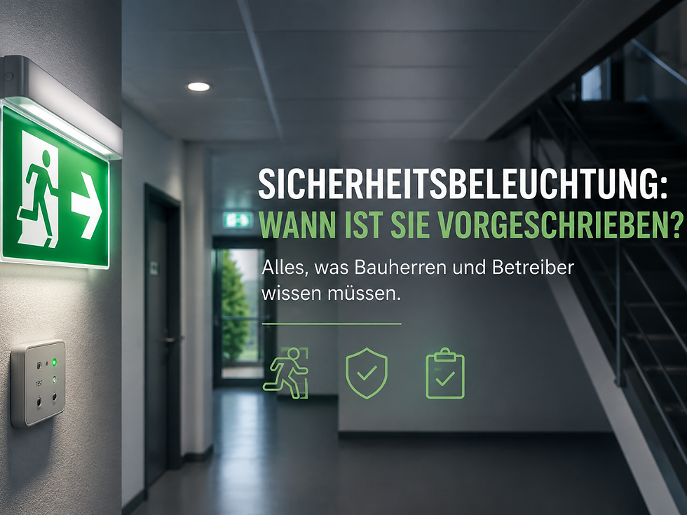 Sicherheitsbeleuchtung