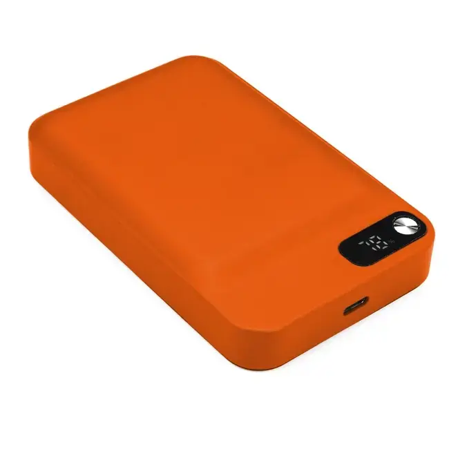 Прев'ю: Матовий бездротовий повербанк з LED-дисплеєм, 10 000 mAh
