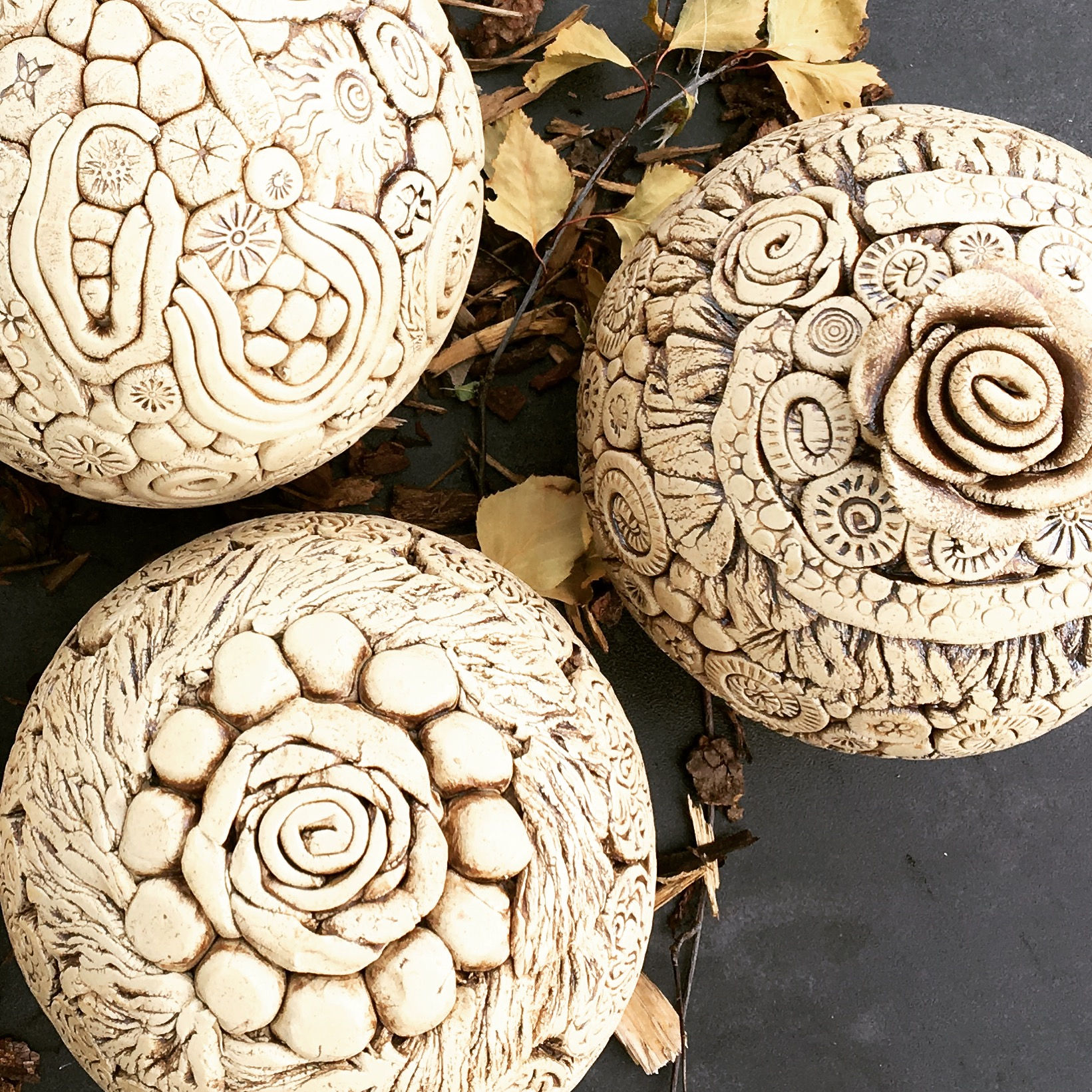 Töpferanleitung Gartenkugel