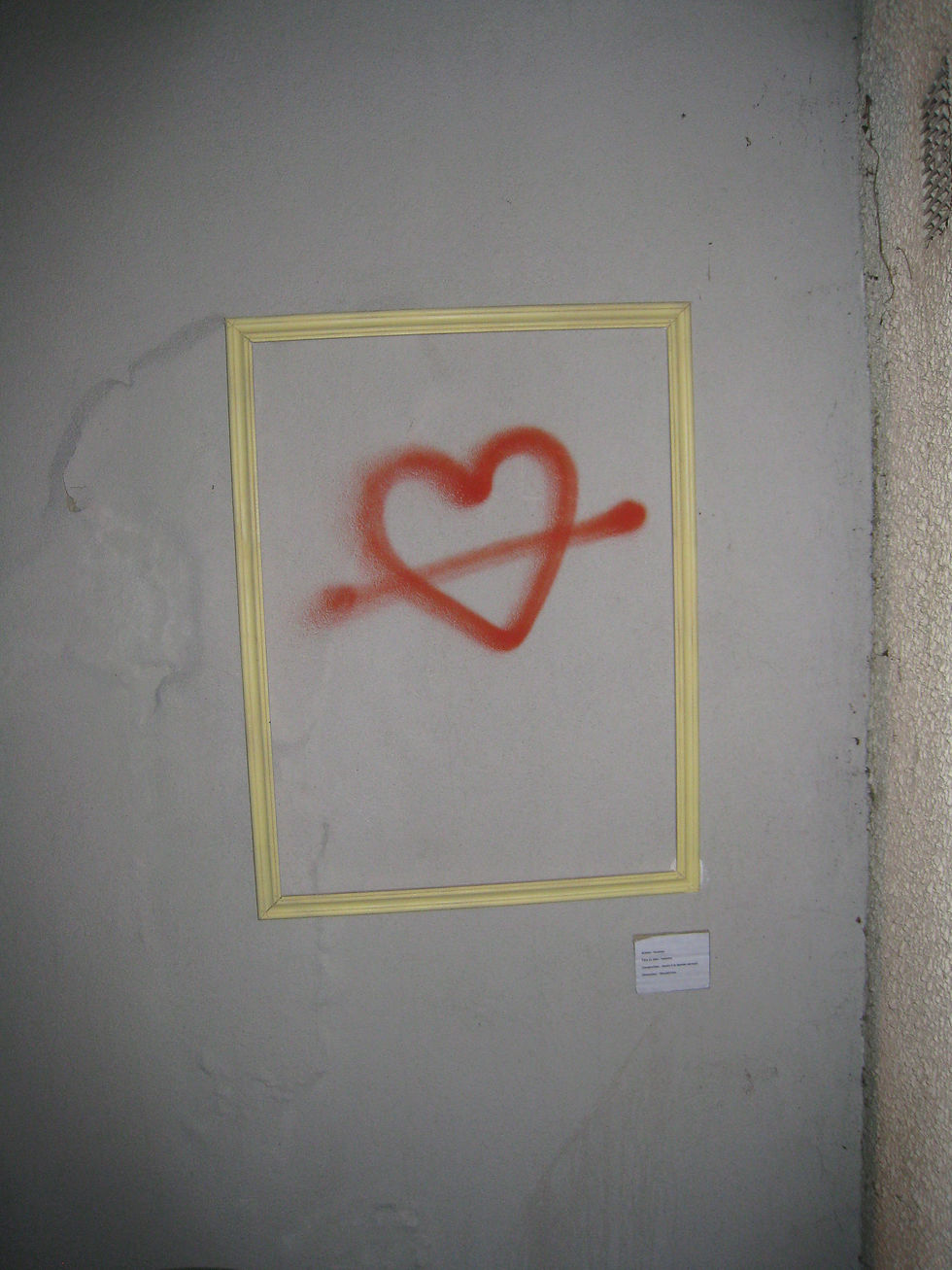 cœur d'un artiste inconnu.