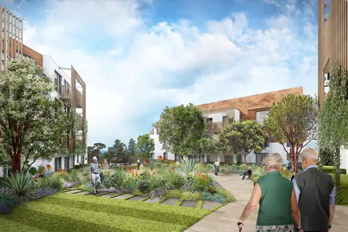 Assisted Living Accommodation by Sarah Wigglesworth Architects