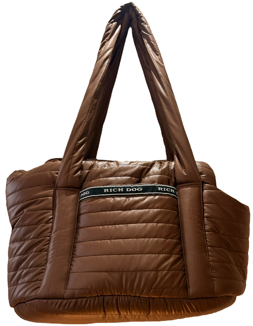 Italian Leather Dog Carrier