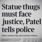 Screenshot from The Colston Four, a documentary on the people being prosecuted for the destruction of the Colston statue in Bristol, by Arthur Cauty