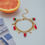 Thumbnail: Summer Strawberry&Cherry Charms Bracelet