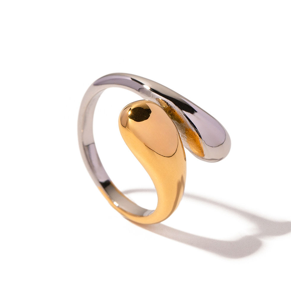 Two-Tone Adjustable Ring