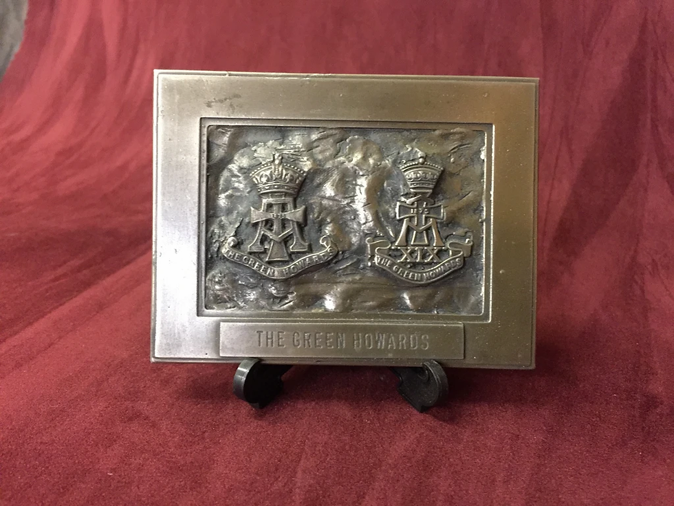 Thumbnail:  Regimental Plaques in cold cast bronze by unity gifts