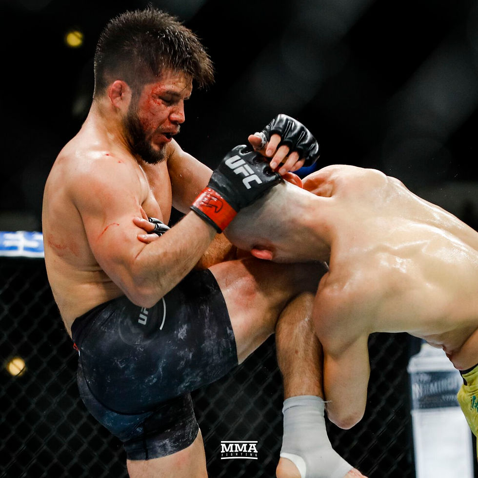 Henry Cejudo in Action