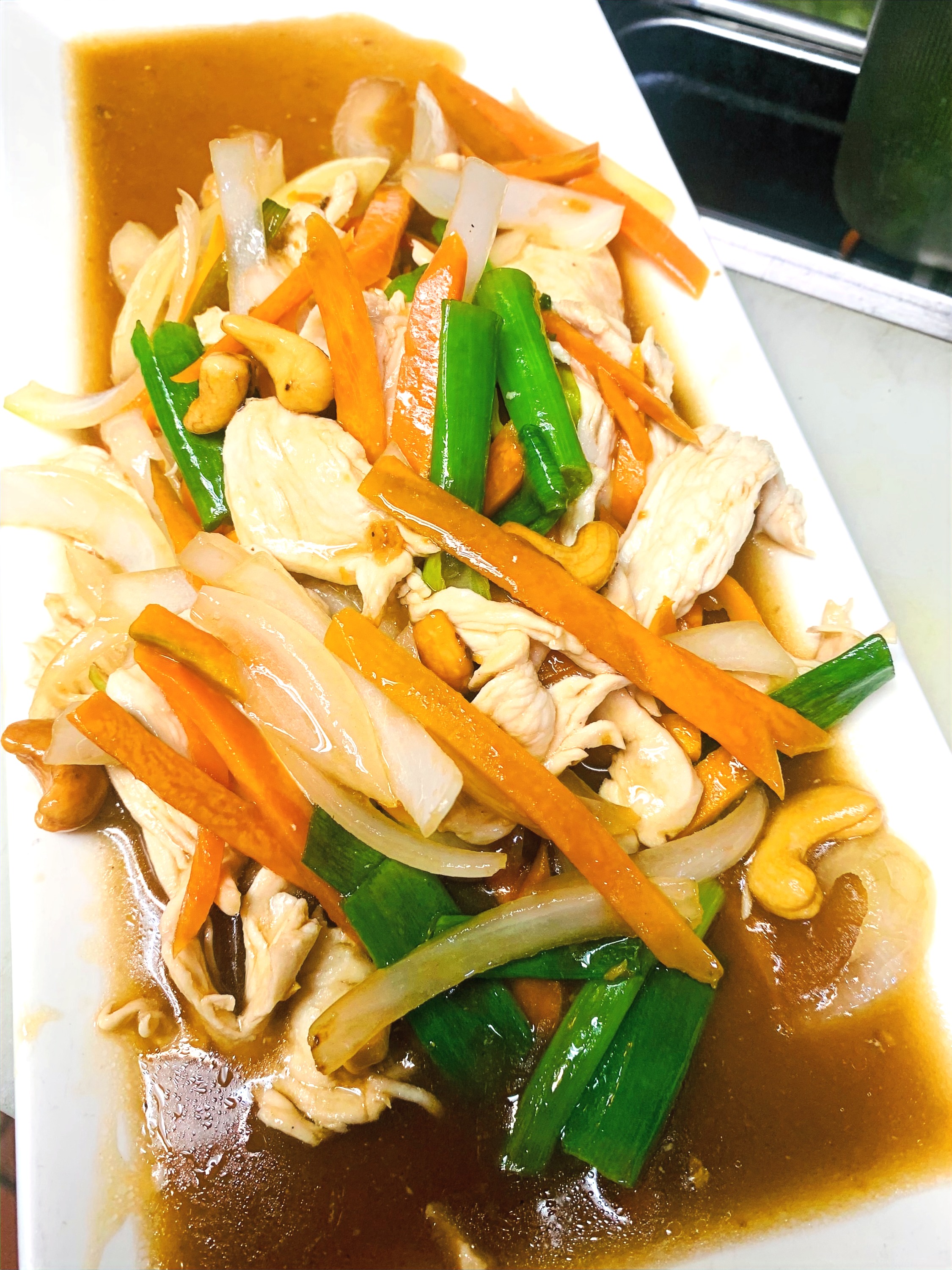 Arranged Food and Objects