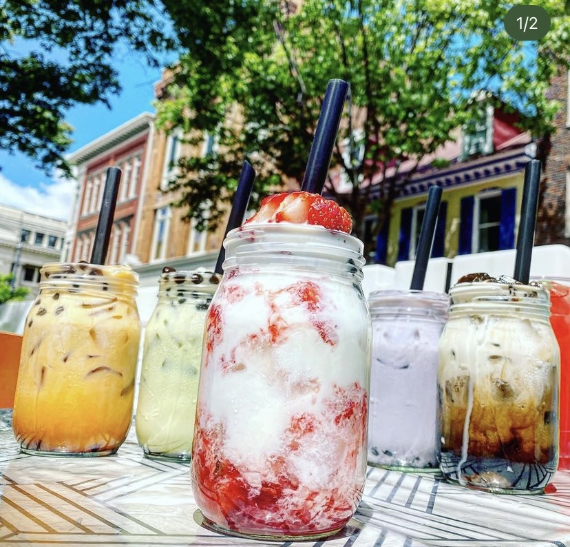 Arranged Food and Objects