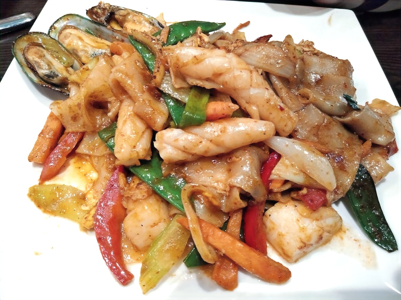 Arranged Food and Objects