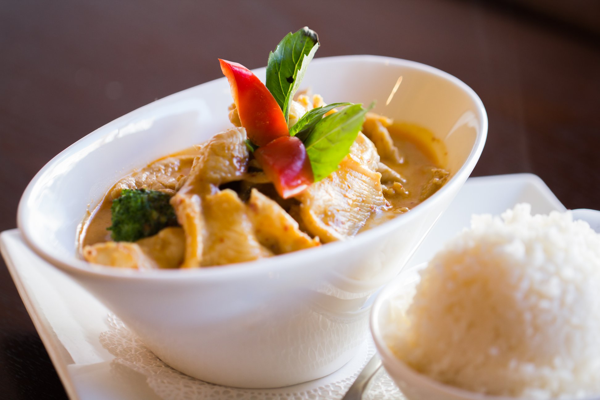 Arranged Food and Objects