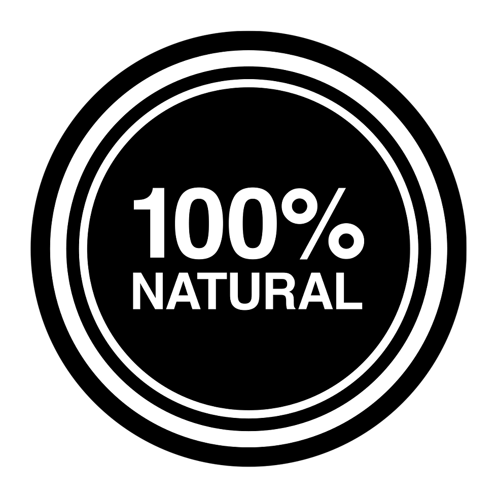 100% NATURAL