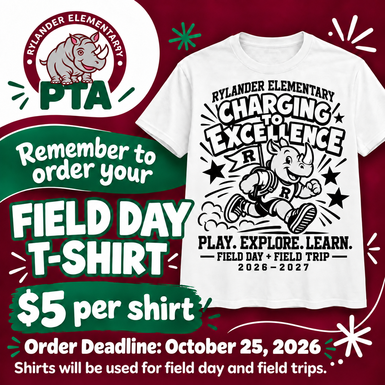 Field Day + Field Trip T-Shirt