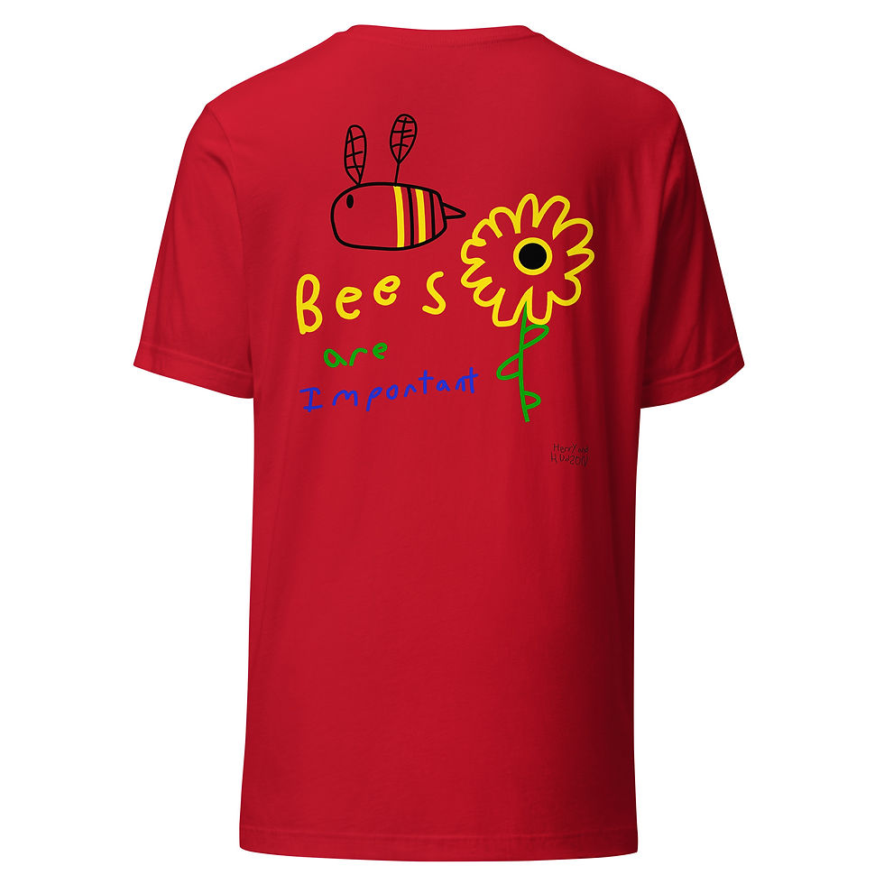 Thumbnail: Unisex Bees Are Important T-shirt