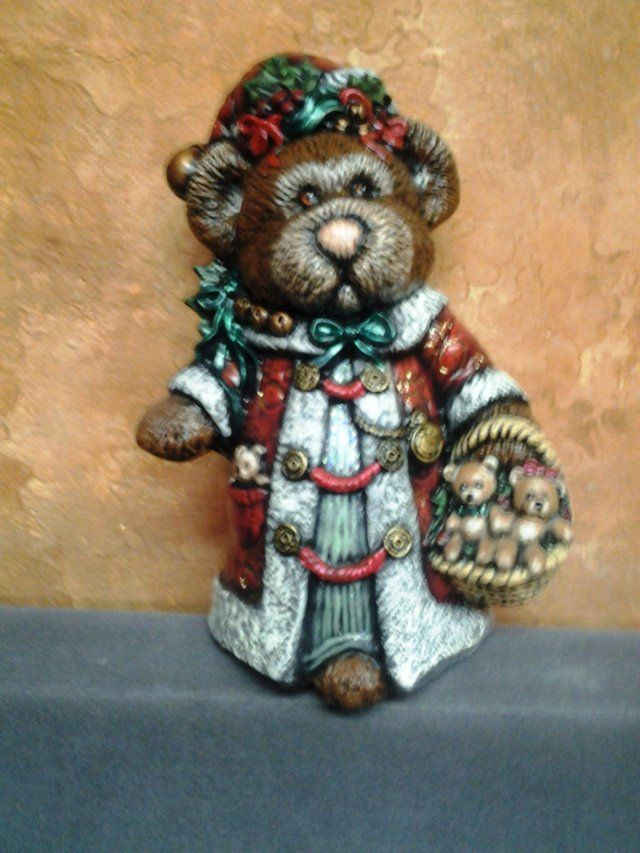 Antique Santa Bear