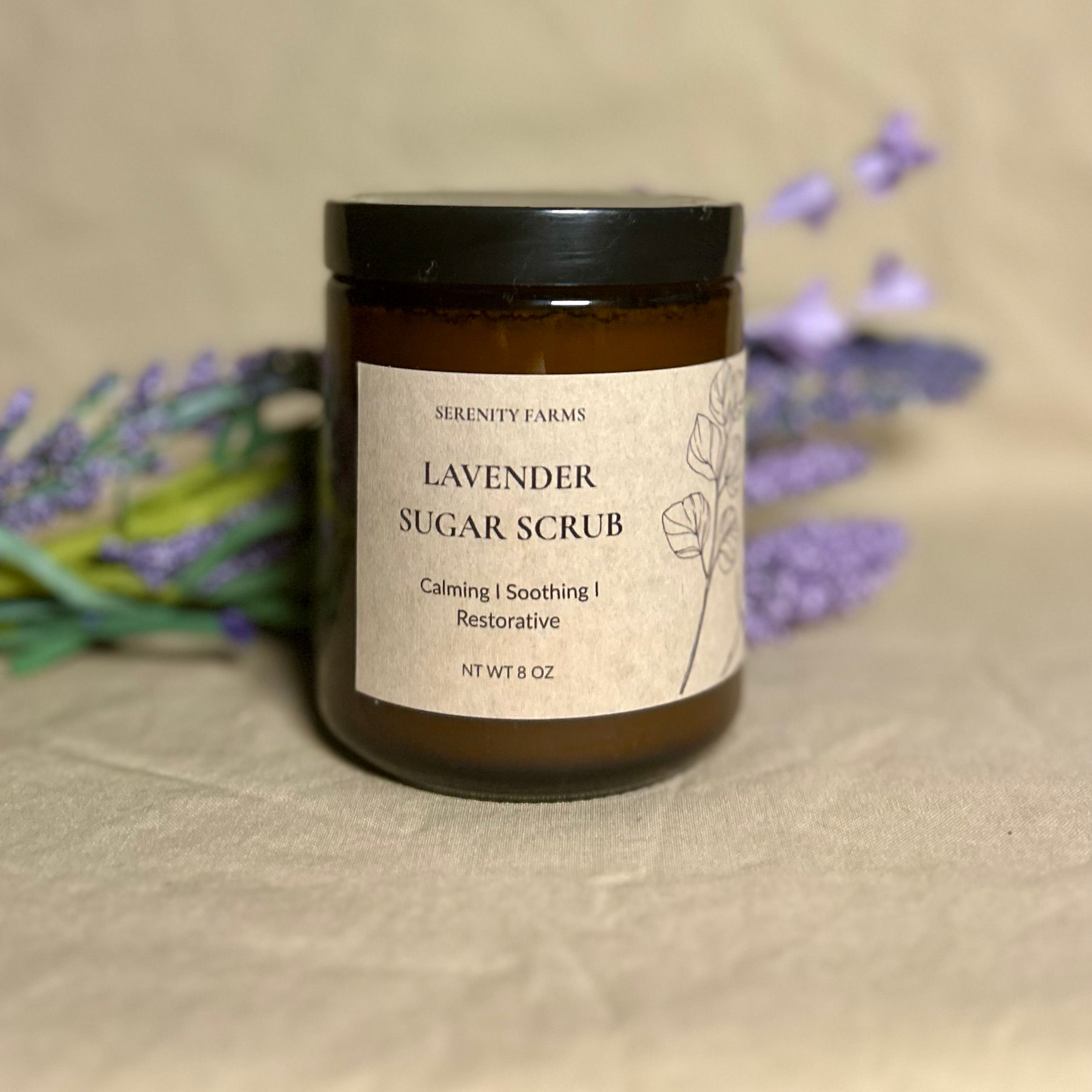 Lavender Sugar Scrub