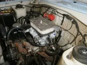No factory air filter top here.....