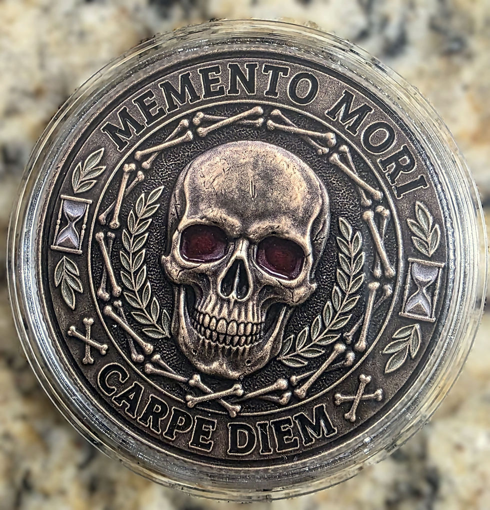 Thumbnail: Custom Brass Coin in Color