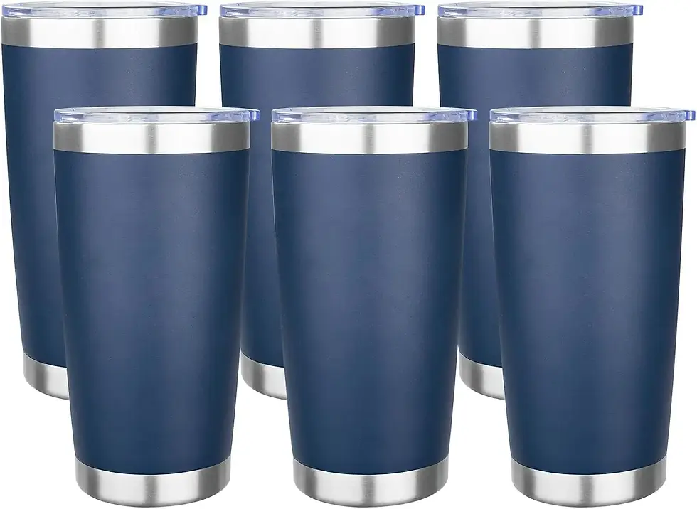 Thumbnail: 20oz Travel Tumbler Navy
