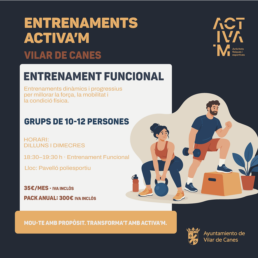 ENTRENAMENT FUNCIONAL VILAR DE CANES
