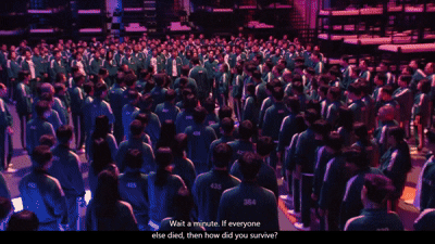 Player 456 revealed he was the winner in last game scene