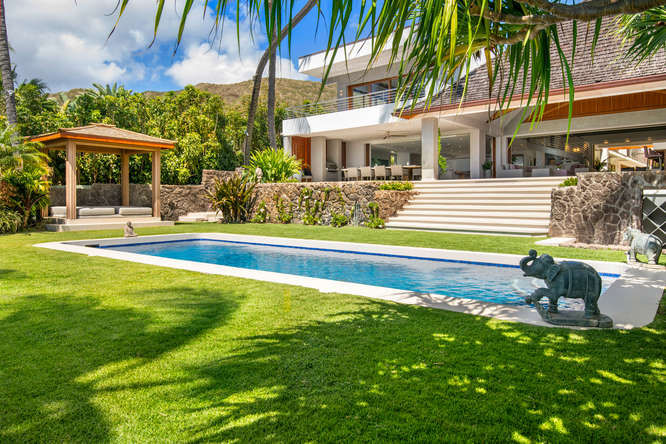 Oceanside Rear Garden