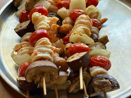 Grilled Shrimp Kebabs