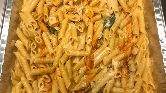Penne Rose Con Pollo E Spinaci Tray