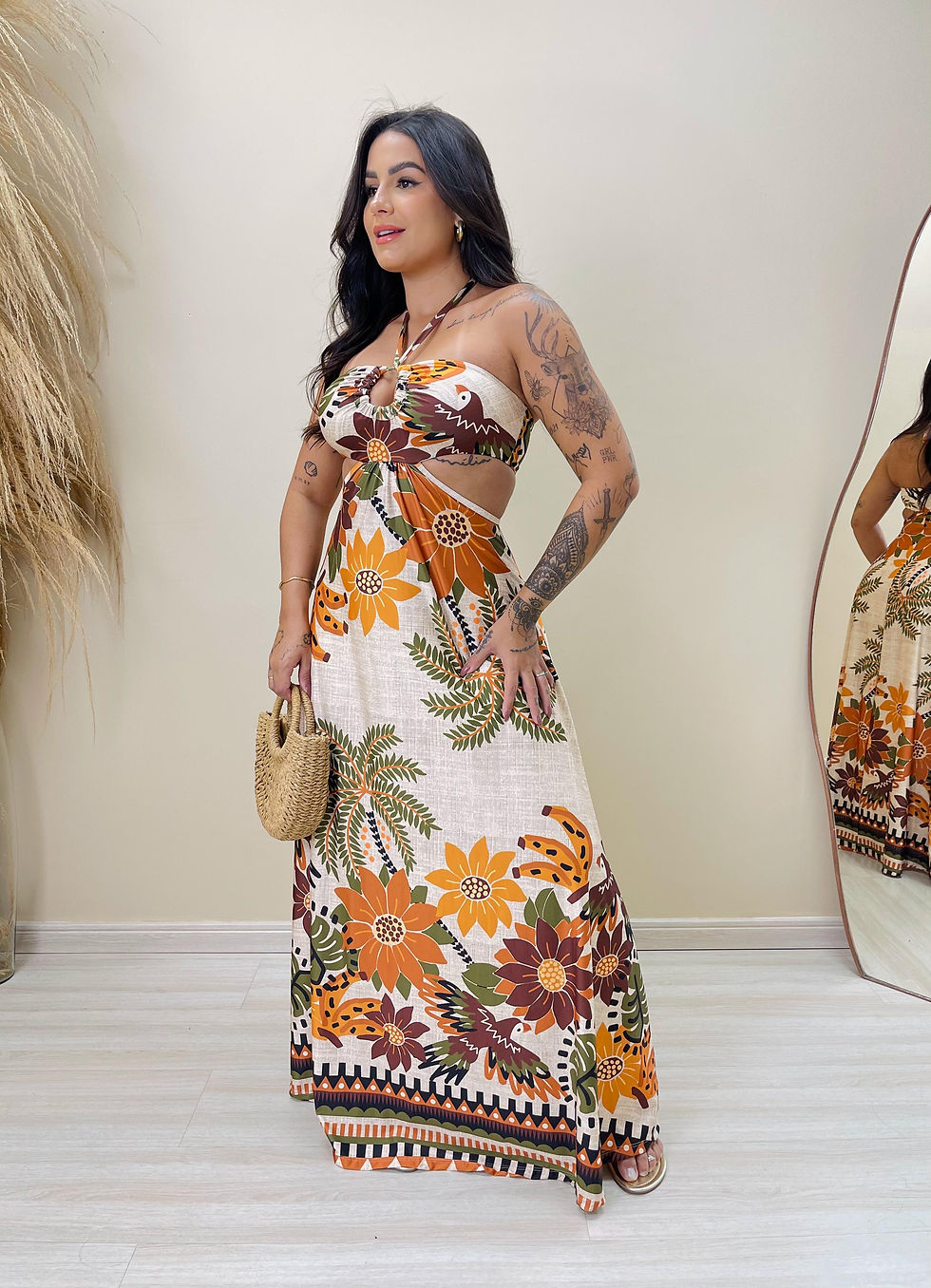 Vestido Longo Alana Sol do Cerrado (5469)