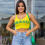 Miniatura: Cropped Copa Top Tricot Blusa Feminina Brasil (EMILY)