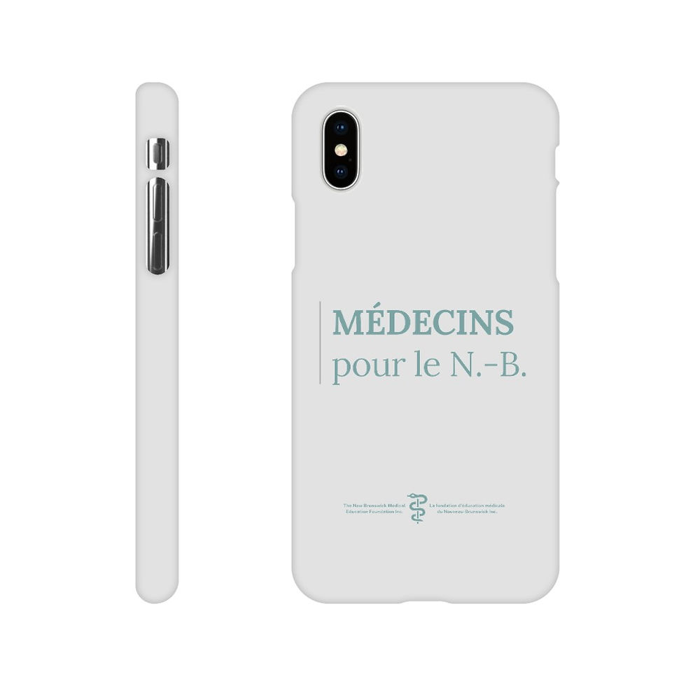 Thumbnail: Slim Médecins pour le N.-B. Phone Case