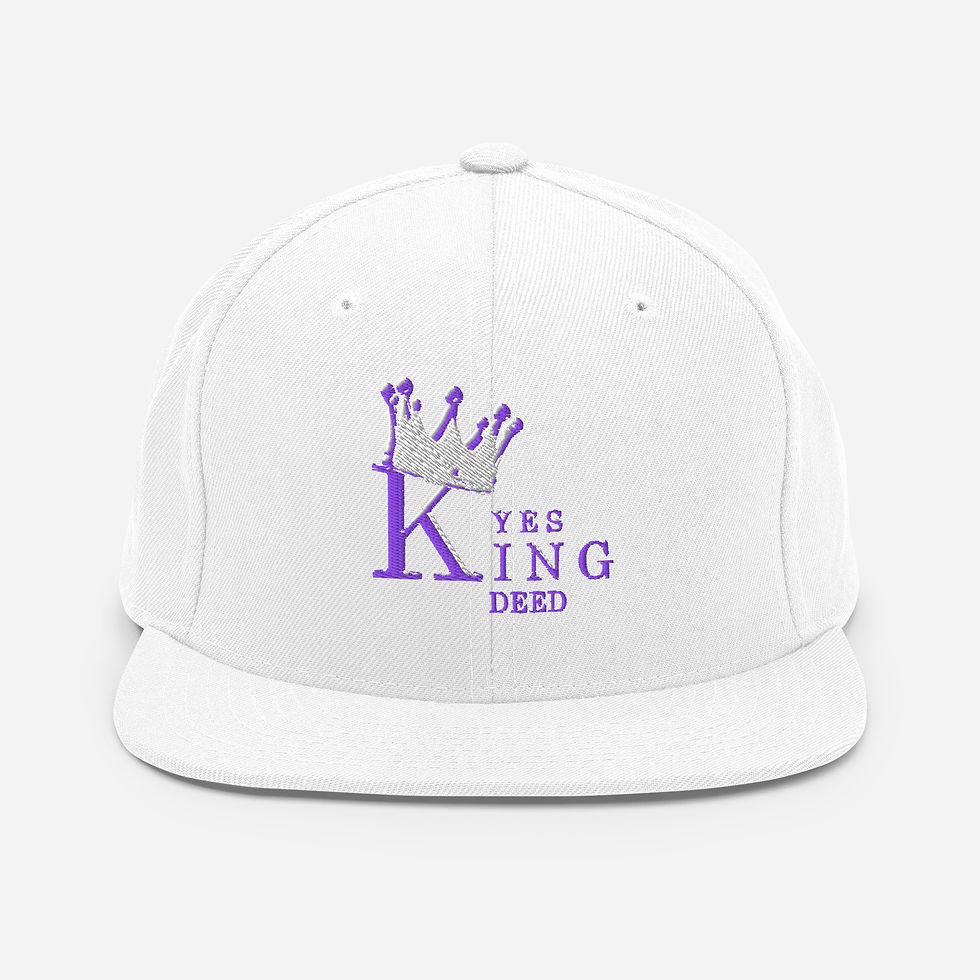 Thumbnail: King Yes In Deed - Snapback Hat