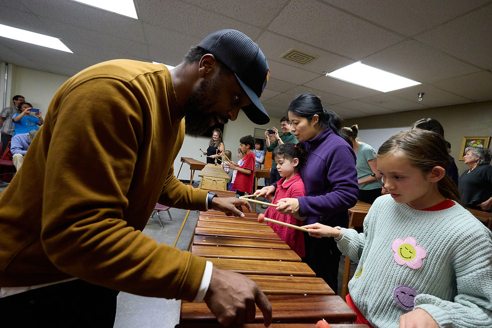 Zimbabwean Marimba Workshop at the Lafayette Public Library