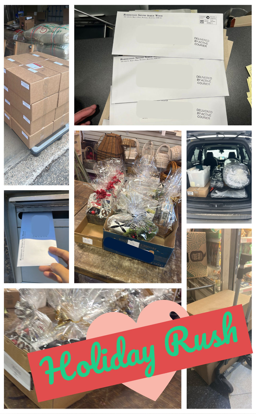 Active Courier Delivery Holiday Rush