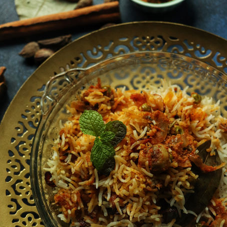 Mushroom Biryani Recipe