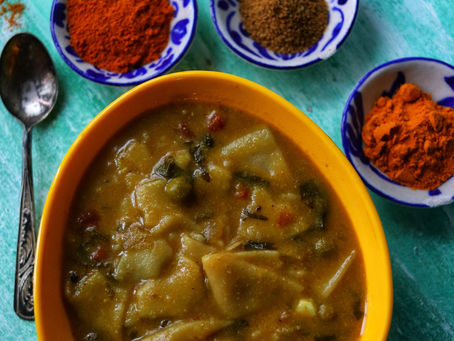 Kaapnyah - Maharashtrian Dal Dhokli