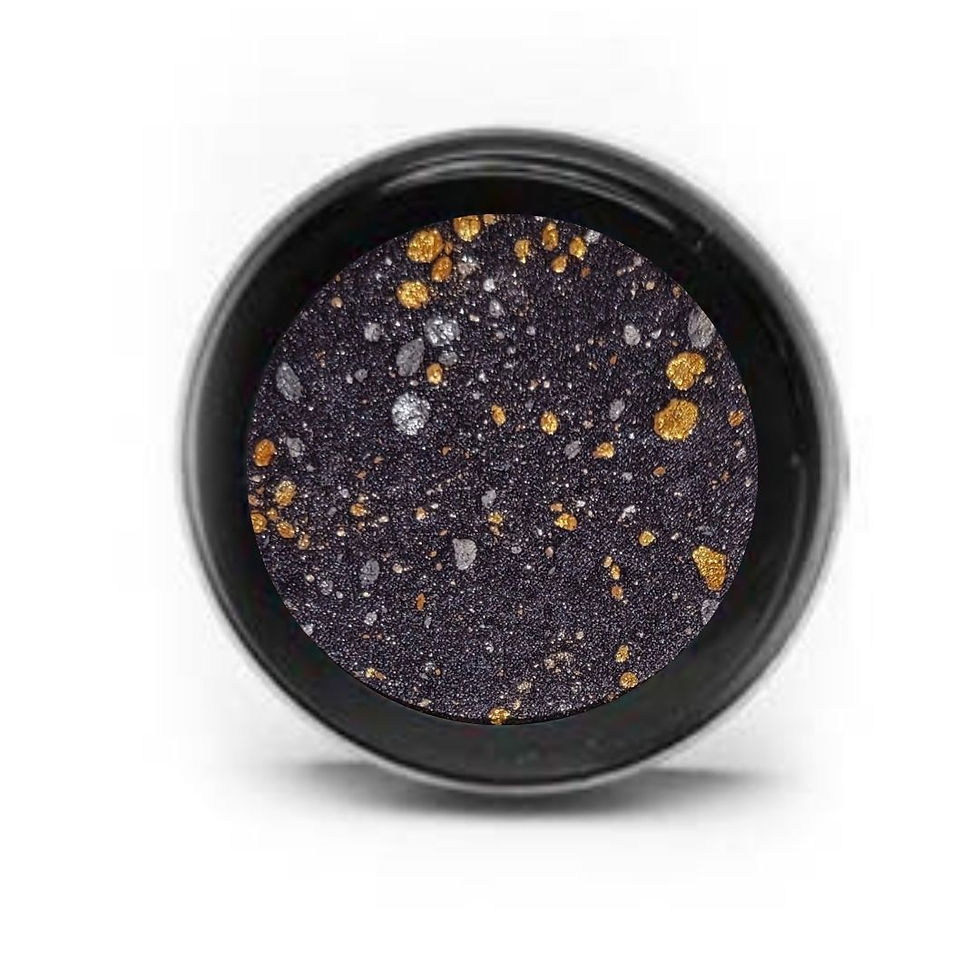 Miniatyrbild: Eyeshadow Dover, Black Color variant, pigmented, easy to apply,  vegan