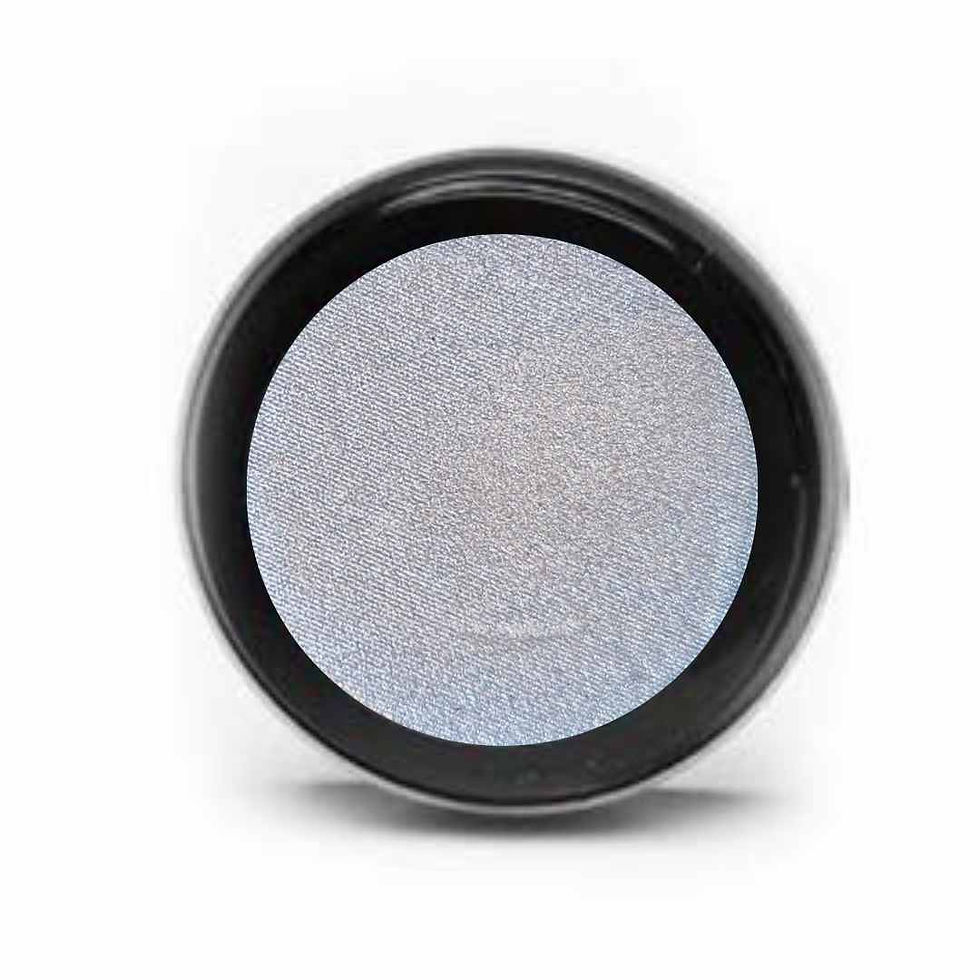 Thumbnail: Eyeshadow London, Pigmented light Blue Micronized Eyeshadow which is vegan and cruelty free