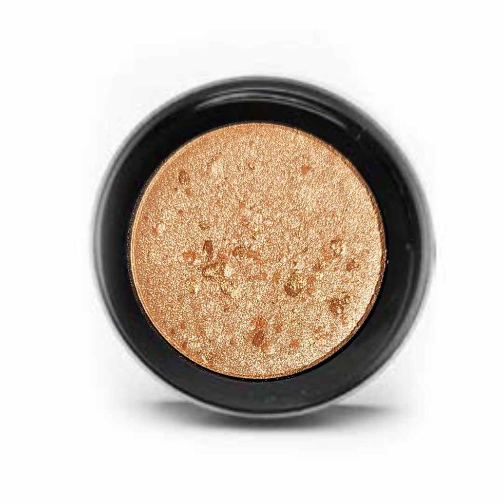 Thumbnail: Golden color eyeshadow, Sunflower which is easy to use and vegan