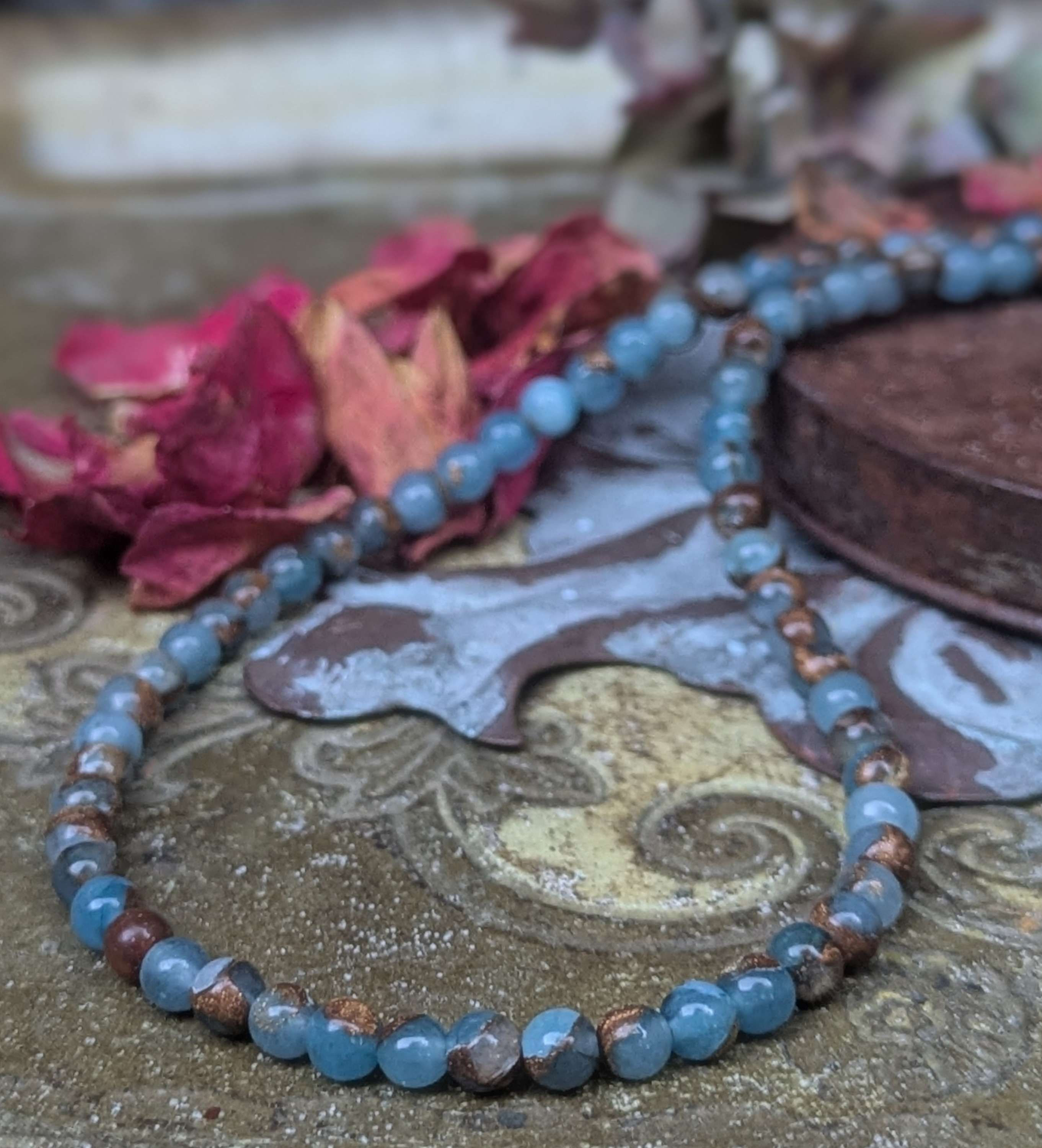 poet's cove - gemstone necklace