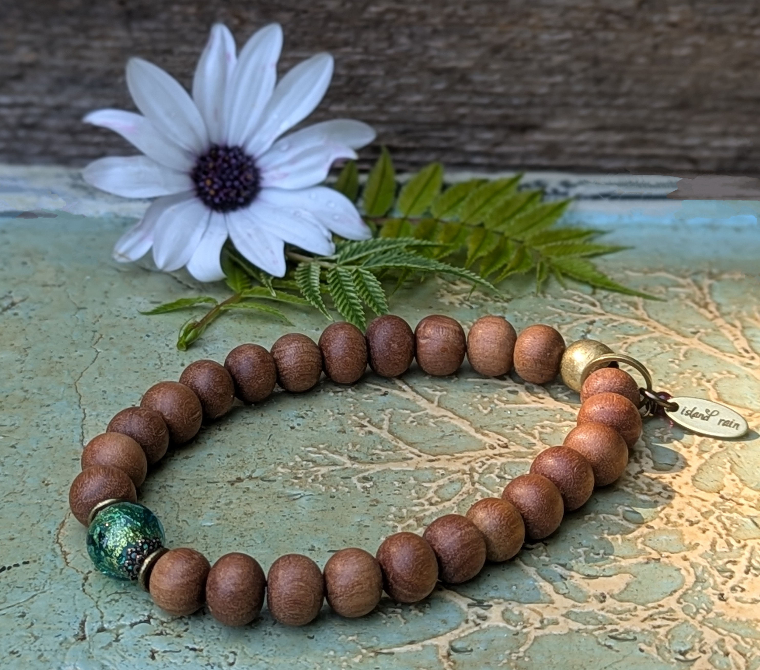 urban tribe - stretch bracelet with sandalwood 