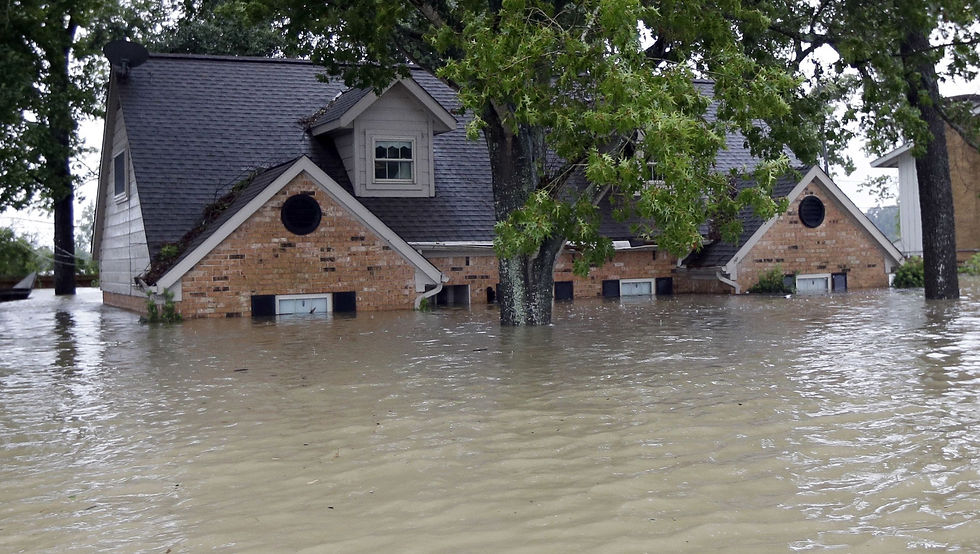 Flooded home