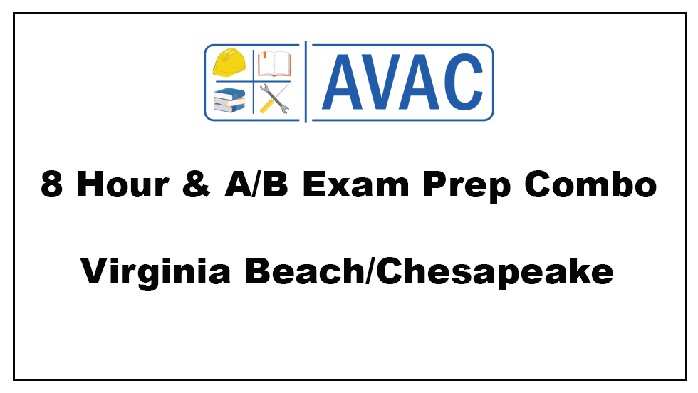 8 Hour Pre-License Course & Class AB Exam Prep Combo - Virginia Beach / Chesapeake