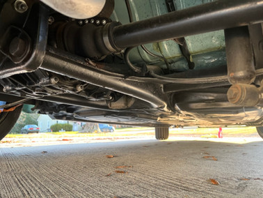 vw underbody detail