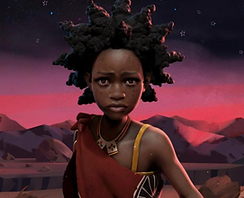 image of warrior woman