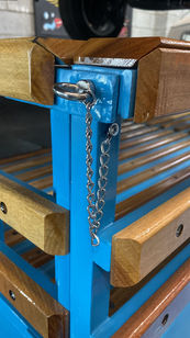 Truck bed holding latch mechanism Smurf
