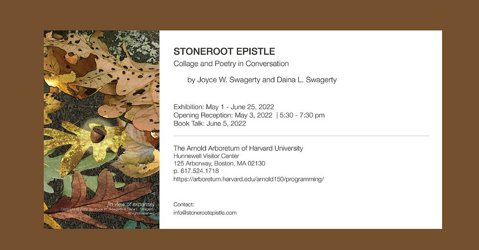 Stoneroot Epistle: Collage and Poetry in Conversation