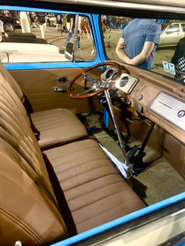 Finished Smurf custom interior...